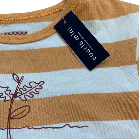 Souris Mini NWT Veggie Striped Tee - Picture 7 of 9